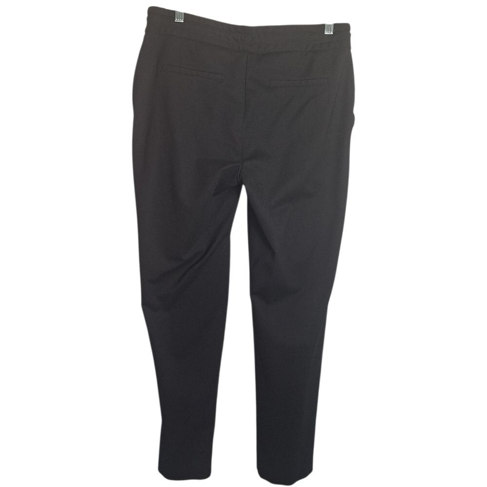 Dalia Black Pants Athleisure Lounge Pull On Medium Womens - Picture 5 of 7
